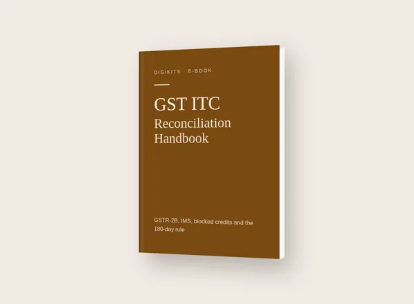GST ITC Reconciliation Handbook cover