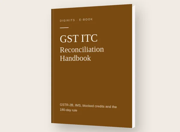 GST ITC Reconciliation Handbook cover